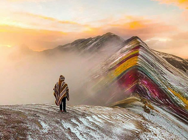Machu Picchu Montaña Colores
